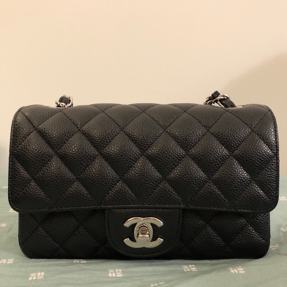 ❌ SOLD Chanel Black Caviar Mini Flap